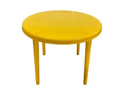 Пластиковый круглый стол